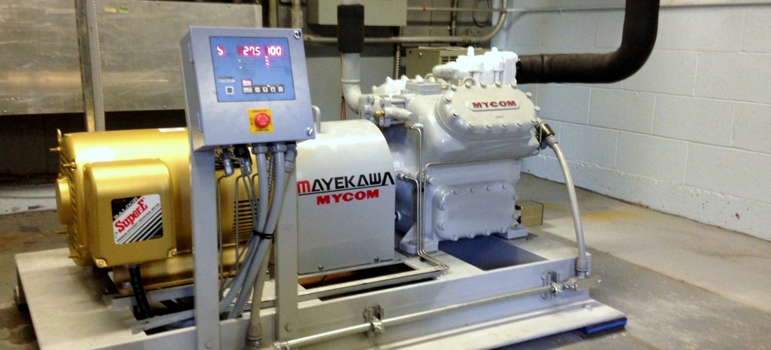 Compressor Skid Install: Howe Sound Curling Club