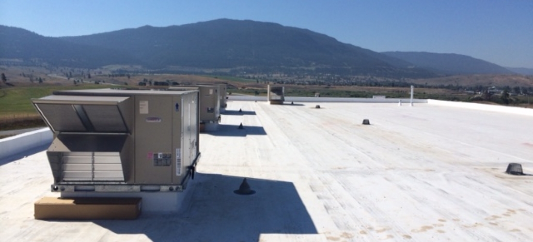 Installation of 4 Rooftop Units: Dollarama Merritt